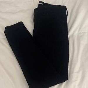 Express Mid Rise Black Jean Legging